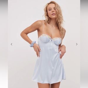 For Love & Lemons Paloma Slip Dress Size Large